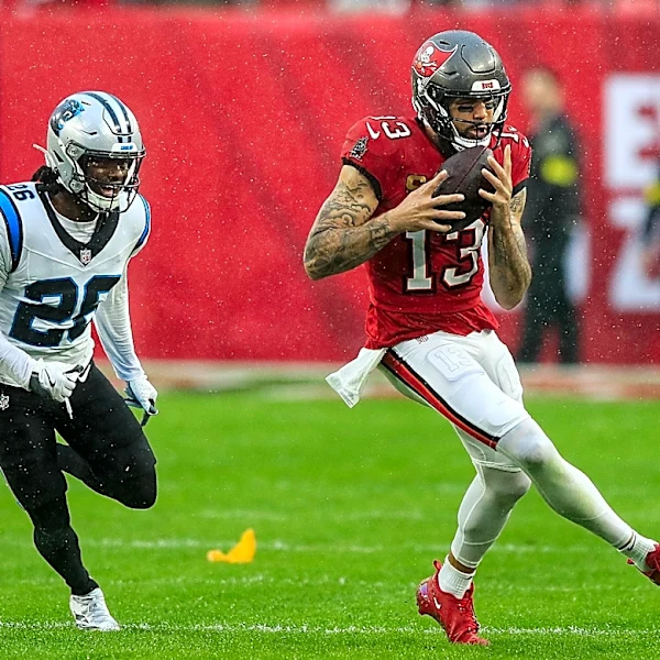 Purdy: Mike Evans has brought ‘good pressure’ into locker room