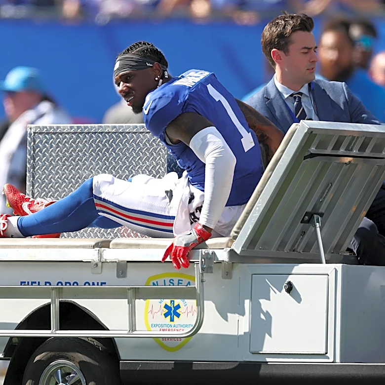 NY Giants WR Malik Nabers ‘in the slog’ of rehab from difficult knee injury