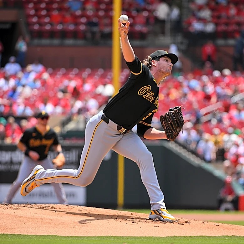 Braxton Ashcraft bedevils Cardinals, who lose to Pirates 6-2