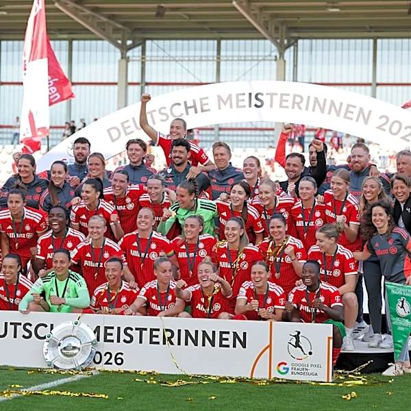 Bayern Munich Frauen complete most successful season to date