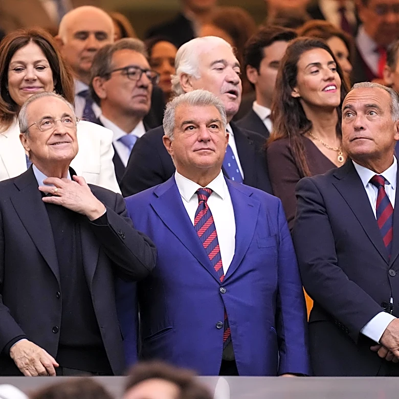 ‘Farcial but strategic’ – Joan Laporta hits back at Florentino Perez for trying to ‘use Barcelona in a grotesque way’