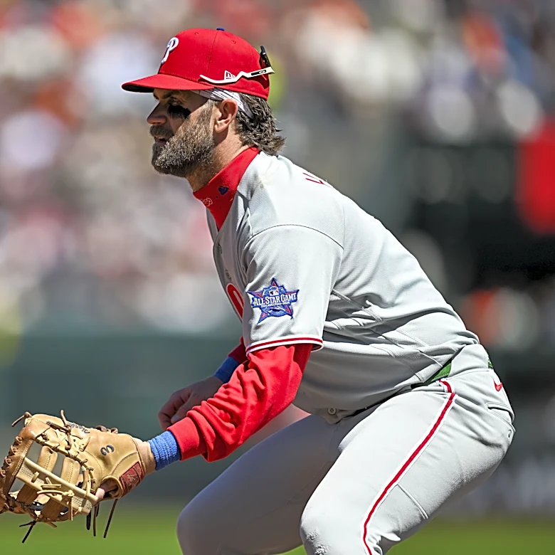 What do you think of Bryce Harper’s defense so far in 2026?