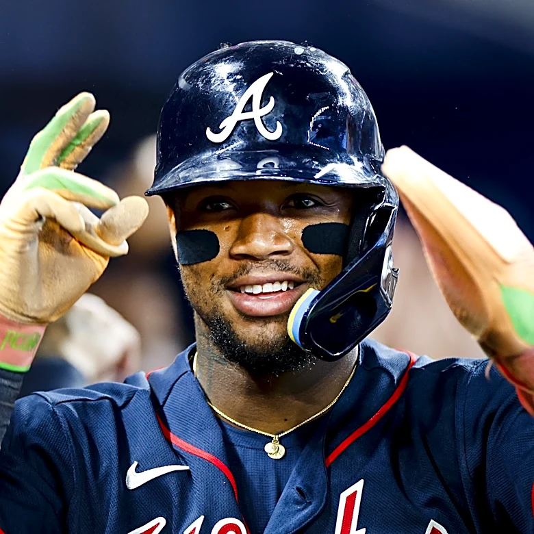 Ronald Acuña leads off for the Braves against the Nationals