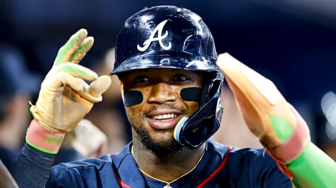 Ronald Acuña leads off for the Braves against the Nationals