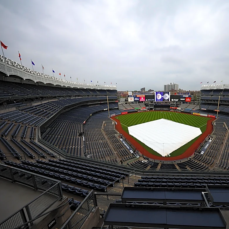 Yankees rained out against Rays on Saturday
