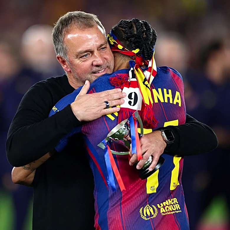 ‘We don’t want to take any risks’ – Hansi Flick explains why he left Raphinha out of Barcelona’s last game of the season against Valencia
