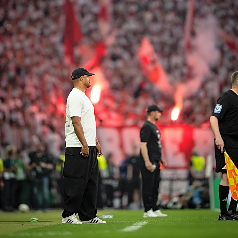 Vincent Kompany becomes the first coach since Hansi Flick to win the double with Bayern Munich