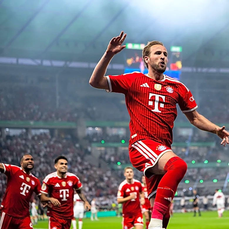 Bayern Munich’s Harry Kane has now scored more goals than matches played in every competition this season