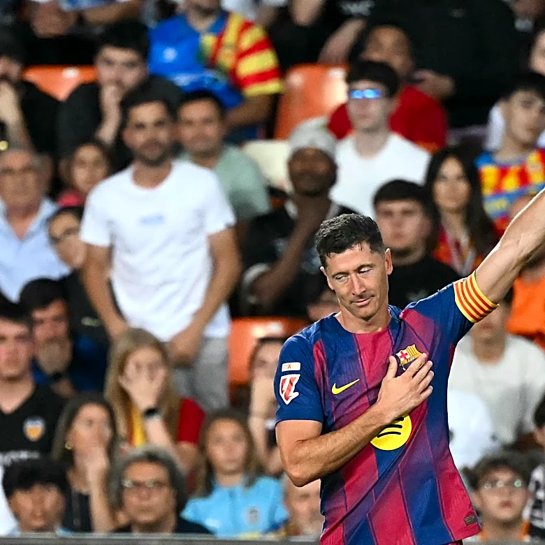 Valencia vs Barcelona, La Liga: Final Score 3-1, Robert Lewandowski scores farewell goal as Barça lose season finale