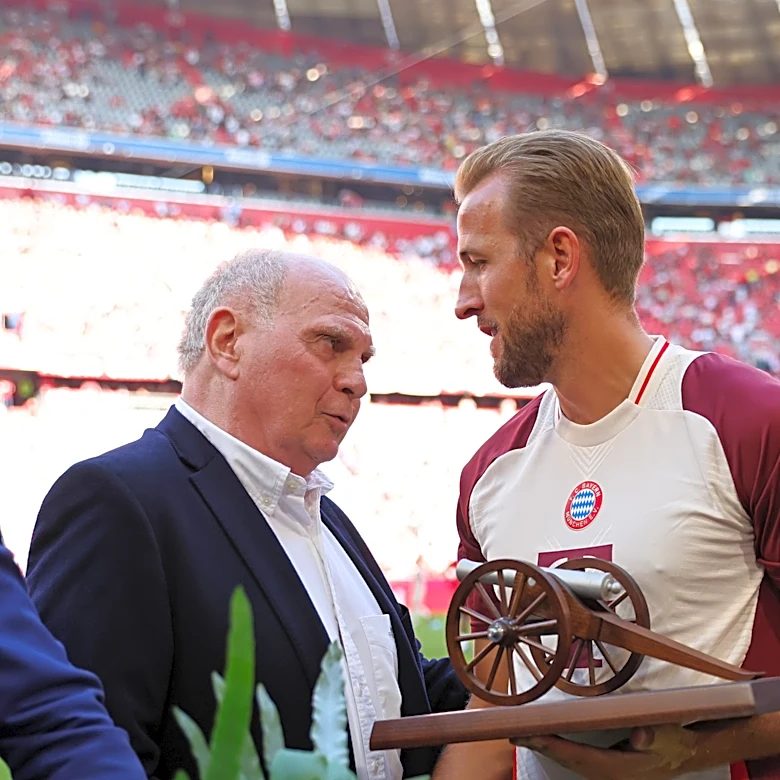Bayern Munich’s Uli Hoeness dismisses FC Barcelona’s interest in Harry Kane for they have “no money”