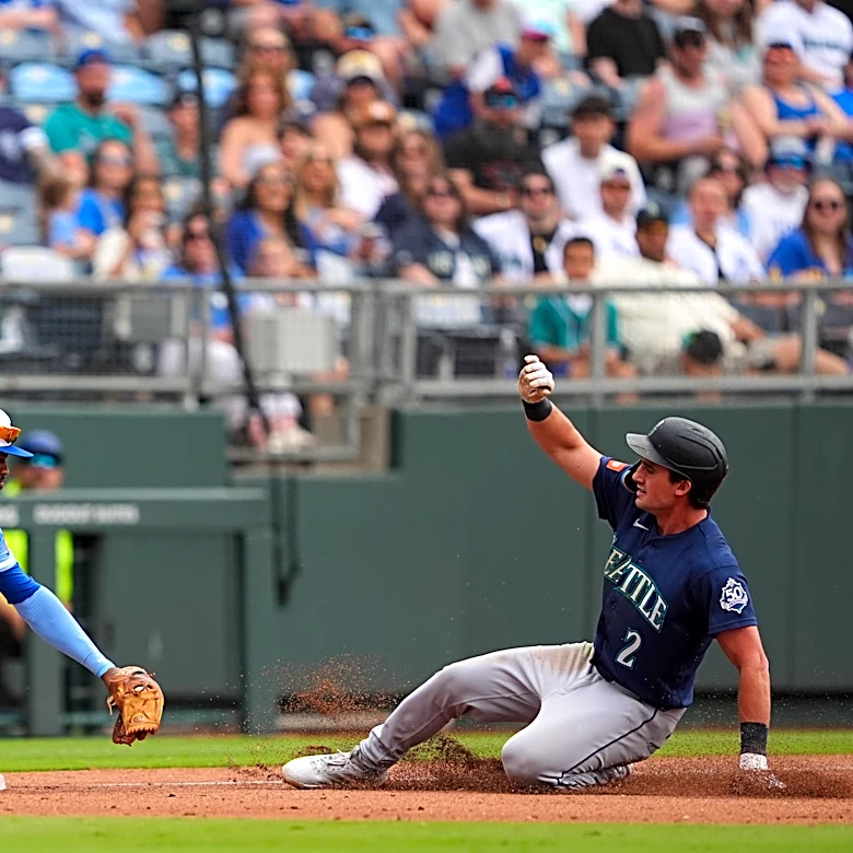 Mariners shutout in Kansas City