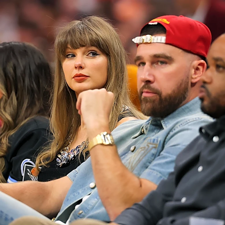 Taylor Swift attends Cavs vs. Knicks playoff game