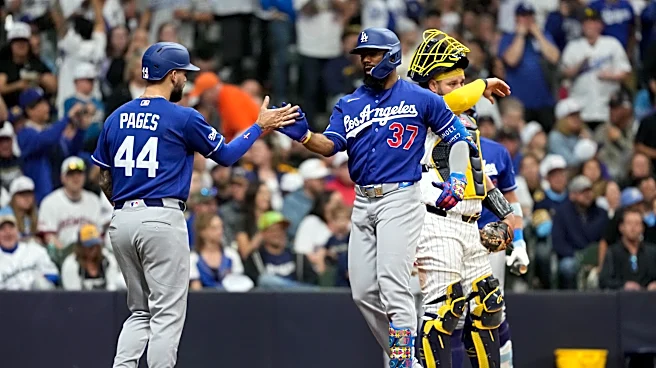 Brewers score first again, but Dodgers score last & often