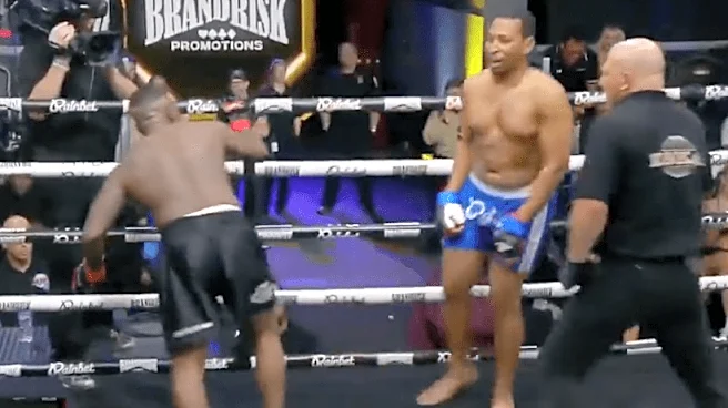 Video: Ray J knocked out by Supah Hot Fire at Brand Risk 14