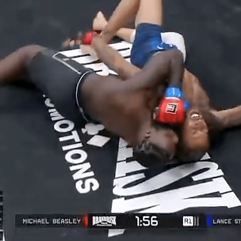 Video: Lance Stephenson throttles Michael Beasley in first round at Brand Risk 14