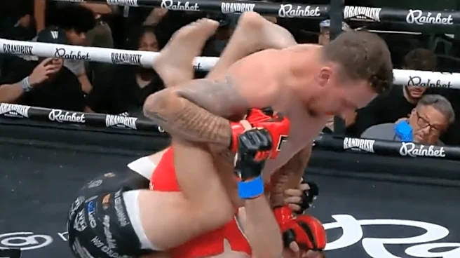 Video: Johnny Manziel demolishes Bob Menery in the first round at Brand Risk 14