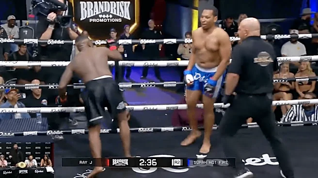 Highlights! Supah Hot Fire flatlines Ray J after punch-less first round | BrandRisk 14
