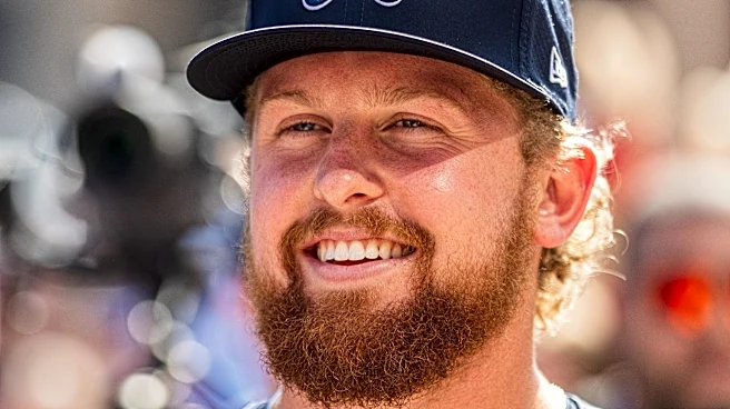 Spencer Schwellenbach throwing, progressing in injury rehab