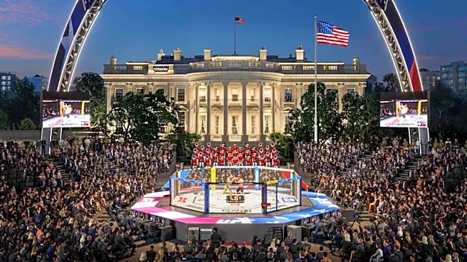 UFC reveals new look at White House staging and fan fest setup for viewing party