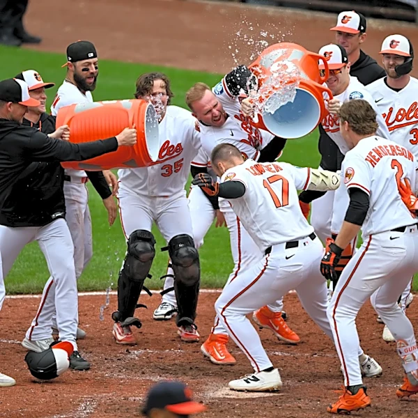 Cowser’s three-run blast gives O’s Game 1 win, first walk-off of 2026, 5-3