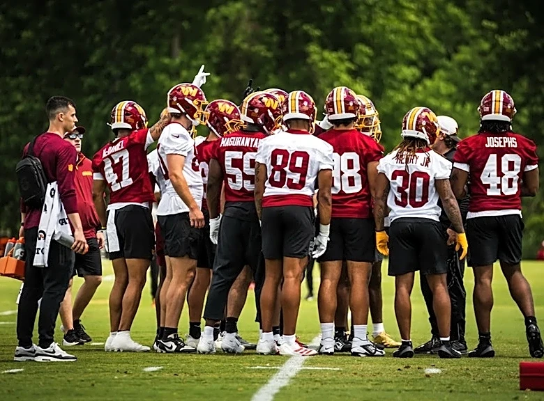 Washington Commanders 91-player 2026 offseason roster/depth chart and salary cap update