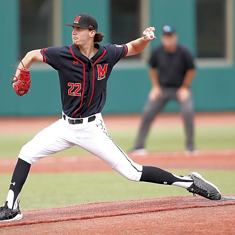 MM 5.25: Maryland baseball alum Kyle McCoy tosses five scoreless innings in High-A debut