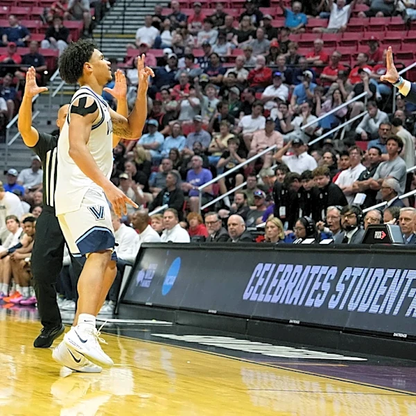 Is Villanova set in the backcourt?