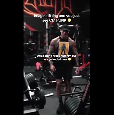 Seems CM Punk got ‘yoked af’ during his WWE absence