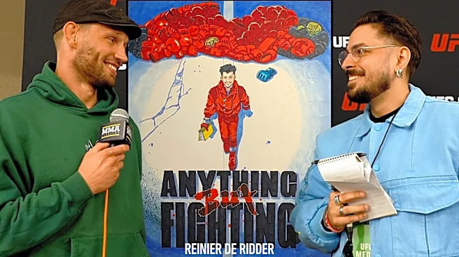 Anything but fighting: Reinier de Ridder answers random questions