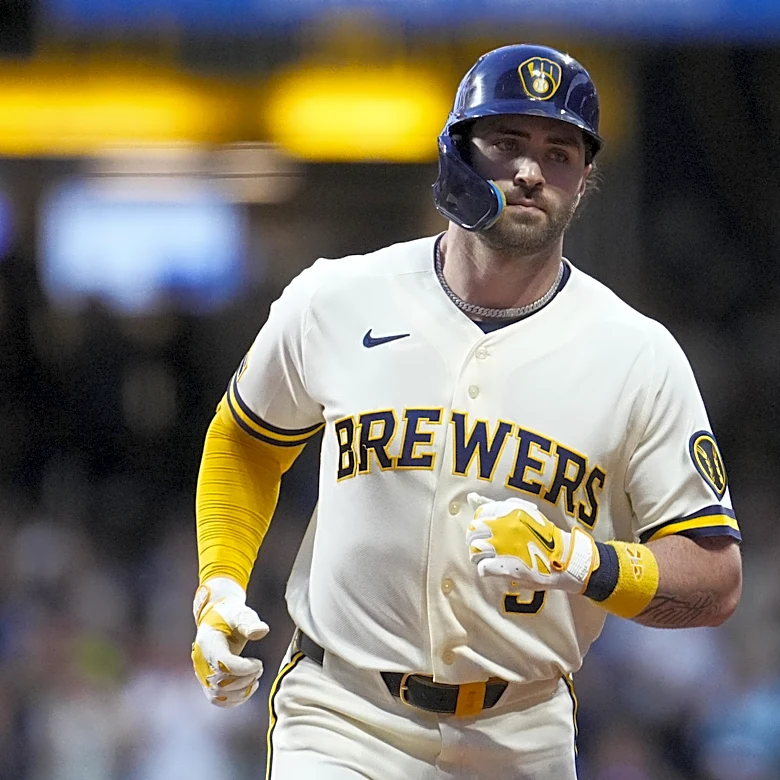 Brewers offense supplies rare power to support another Harrison gem in Crew win