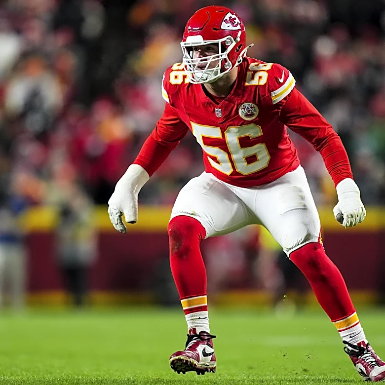 Chiefs restructure DE George Karlaftis’ contract; open $7.7 million in salary cap space