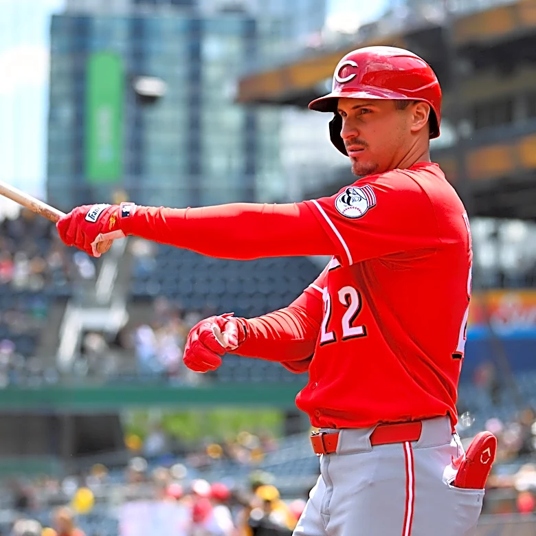 One more shot for TJ Friedl in the Reds lineup