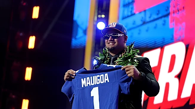 NY Giants news: Francisco Mauigoa signs his rookie contract