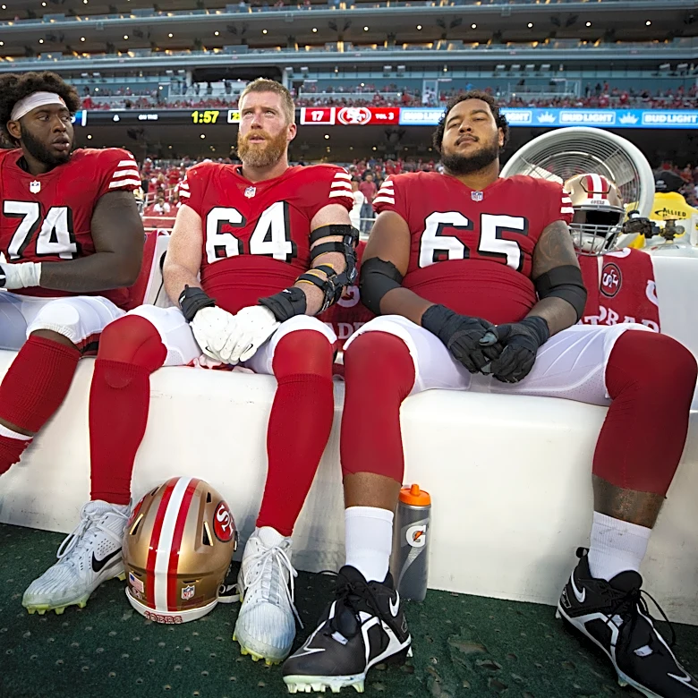 49ers adjust Jake Brendel’s contract; clear more than $2 million in cap space