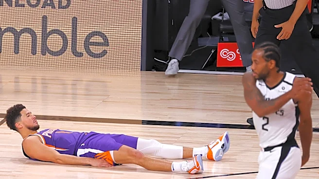 Devin Booker falls less than you probably thought he did
