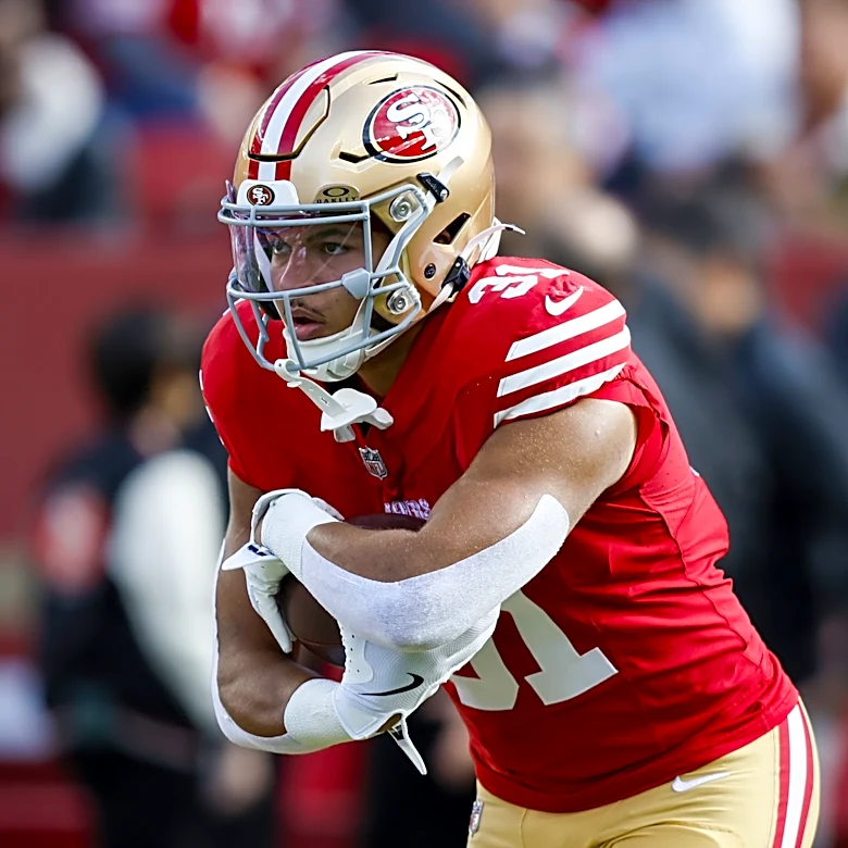 Isaac Guerendo tore pec one month ago, expected back at end of 49ers’ training camp
