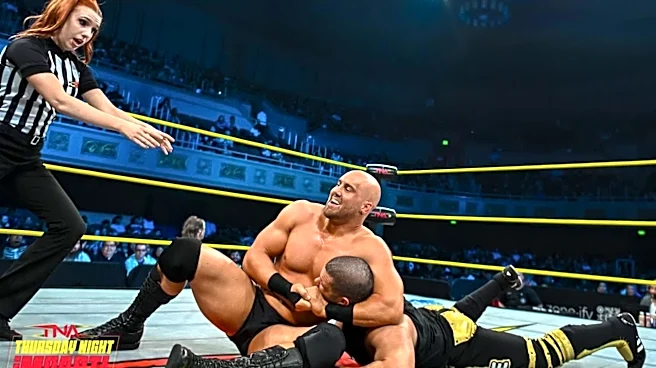 Fabian Aichner beats former world champion in TNA debut