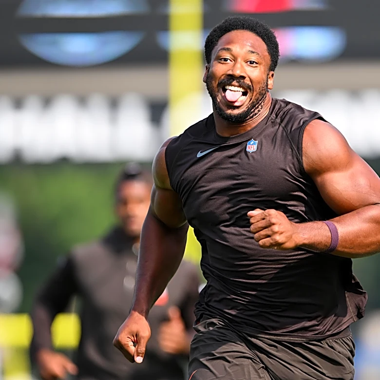 Myles Garrett lands in the Hall of Fame for record breaking season