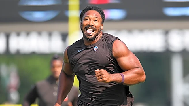 Myles Garrett lands in the Hall of Fame for record breaking season