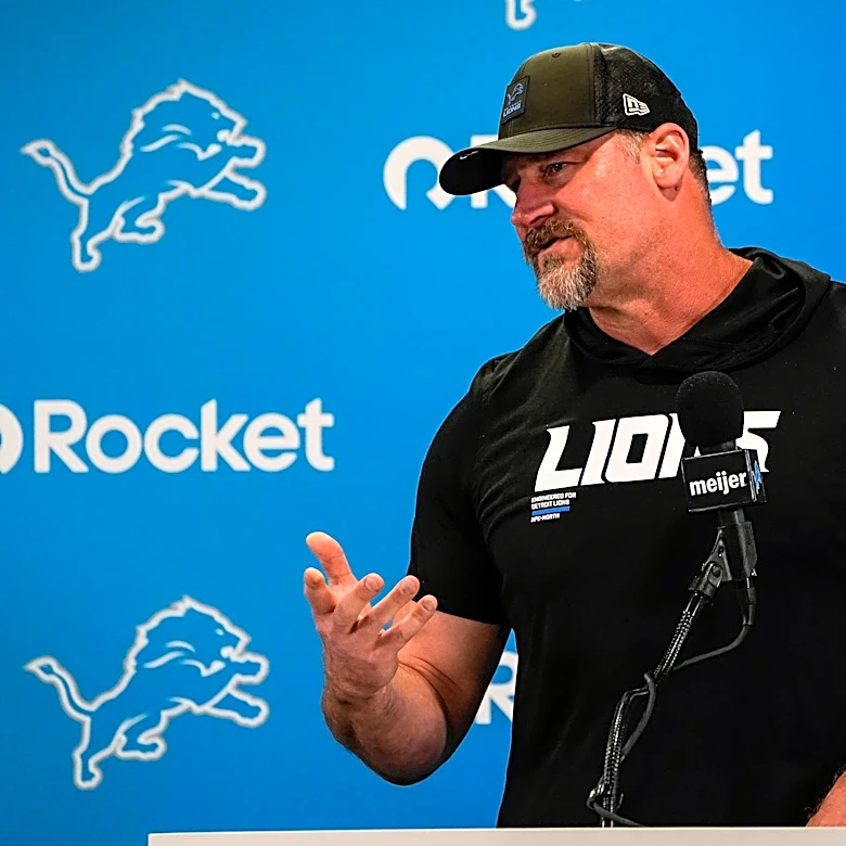 Dan Campbell explains why Detroit Lions were only team to cancel rookie minicamp