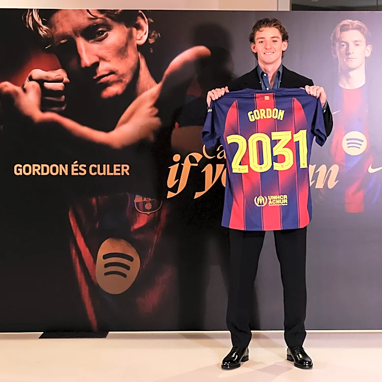 ‘Dream come true’ – Anthony Gordon sends message to Barcelona fans after completing transfer