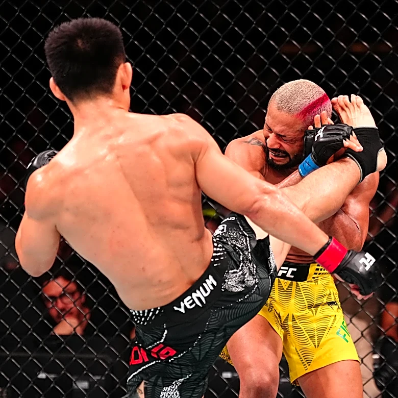 UFC Macau results: Song Yadong saves the day in China by submitting Deiveson Figueiredo