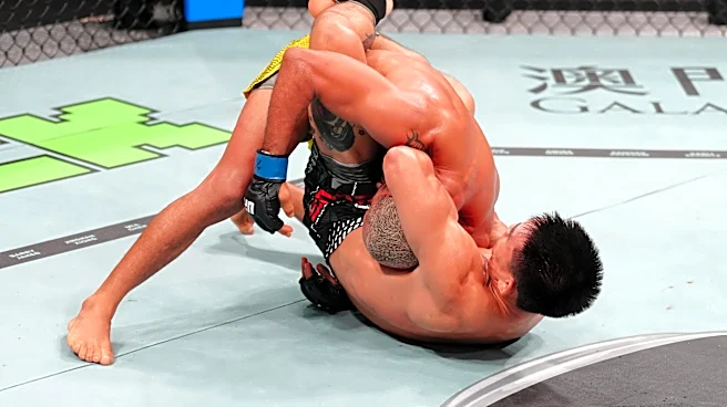 Song Yadong submits Deiveson Figueiredo with surprise guillotine choke in UFC Macau main event
