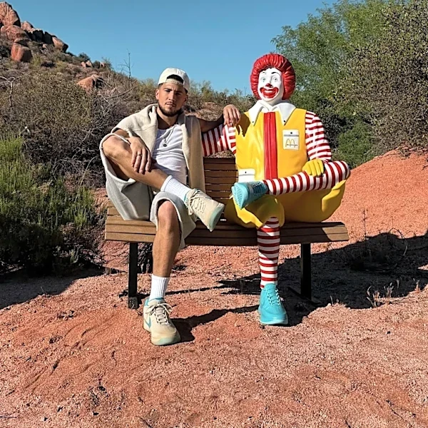 Devin Booker turned a Sedona McDonald’s into a shoe launch