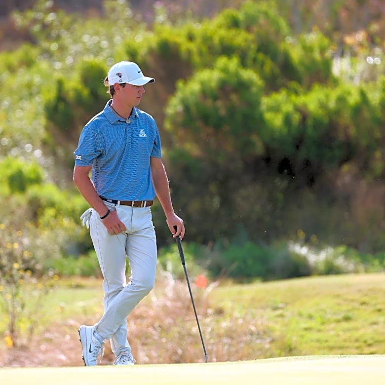 NCAA Men’s Golf: Filip Jakubcik atop leaderboard, Arizona tied for 6th after 2nd round