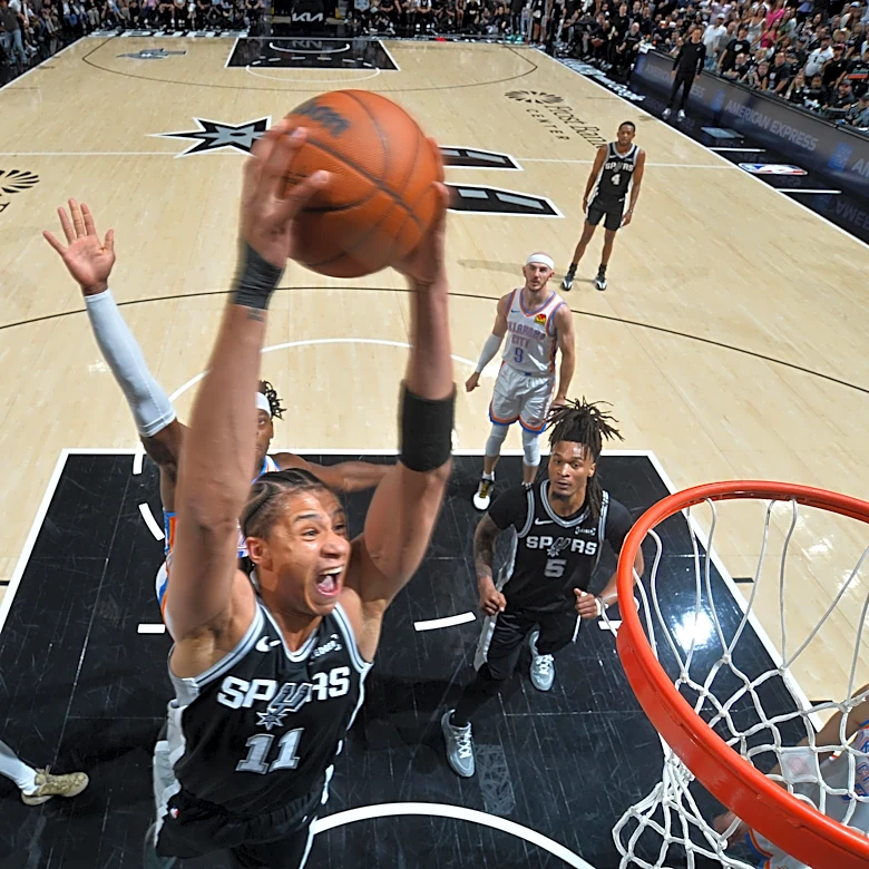 Carter Bryant heading to NBA Finals as rookie with Spurs