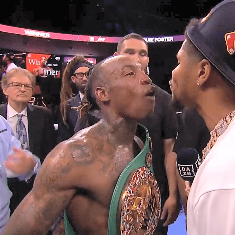 ‘Let’s do it’: O’Shaquie Foster gets heated with Shakur Stevenson after win over Raymond Ford