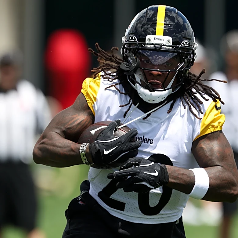 Steelers RB Kaleb Johnson is playing for his job