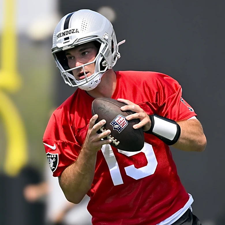How has Fernando Mendoza looked during Las Vegas Raiders’ OTAs?