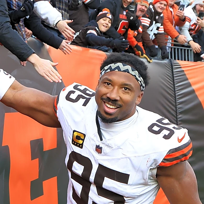 Myles Garrett: ‘Leaving is the hard part’